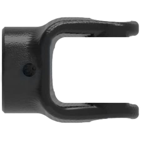Aftermarket Implement Yoke, 1 Round Bore, 14 Keyway, W Set Screw A-10001-1051-AI